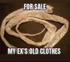 For sale ex's old clothes snakeskin.jpeg